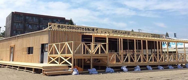 手ぶらでbbq専門海の家 Sagami茶屋 三浦海岸 デジキュー q場